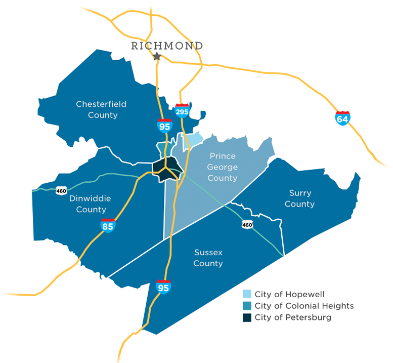 Prince George County Va Gis Prince George County - Virginia's Gateway Region