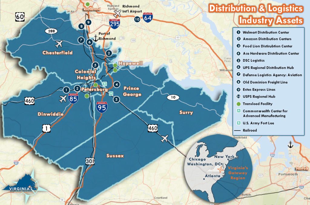 Maps & GIS Virginia's Gateway Region